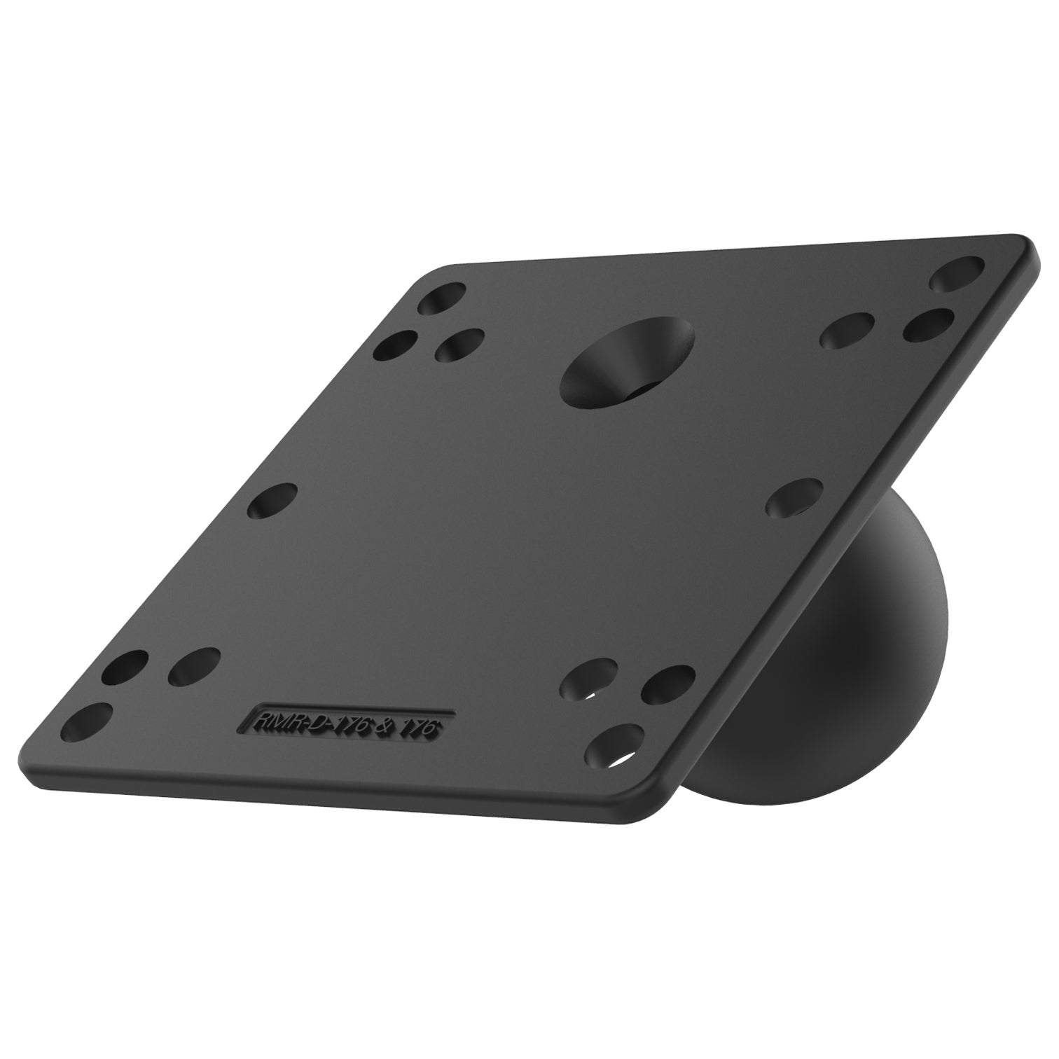 RAM® 100 x100 mm BEP板，带球- D尺寸无间隔物