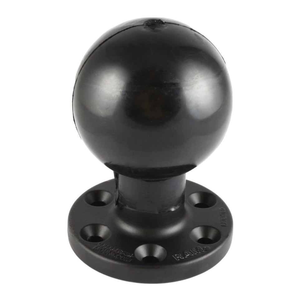 RAM®大型圆形板，具有6孔图案和Ball – E尺寸