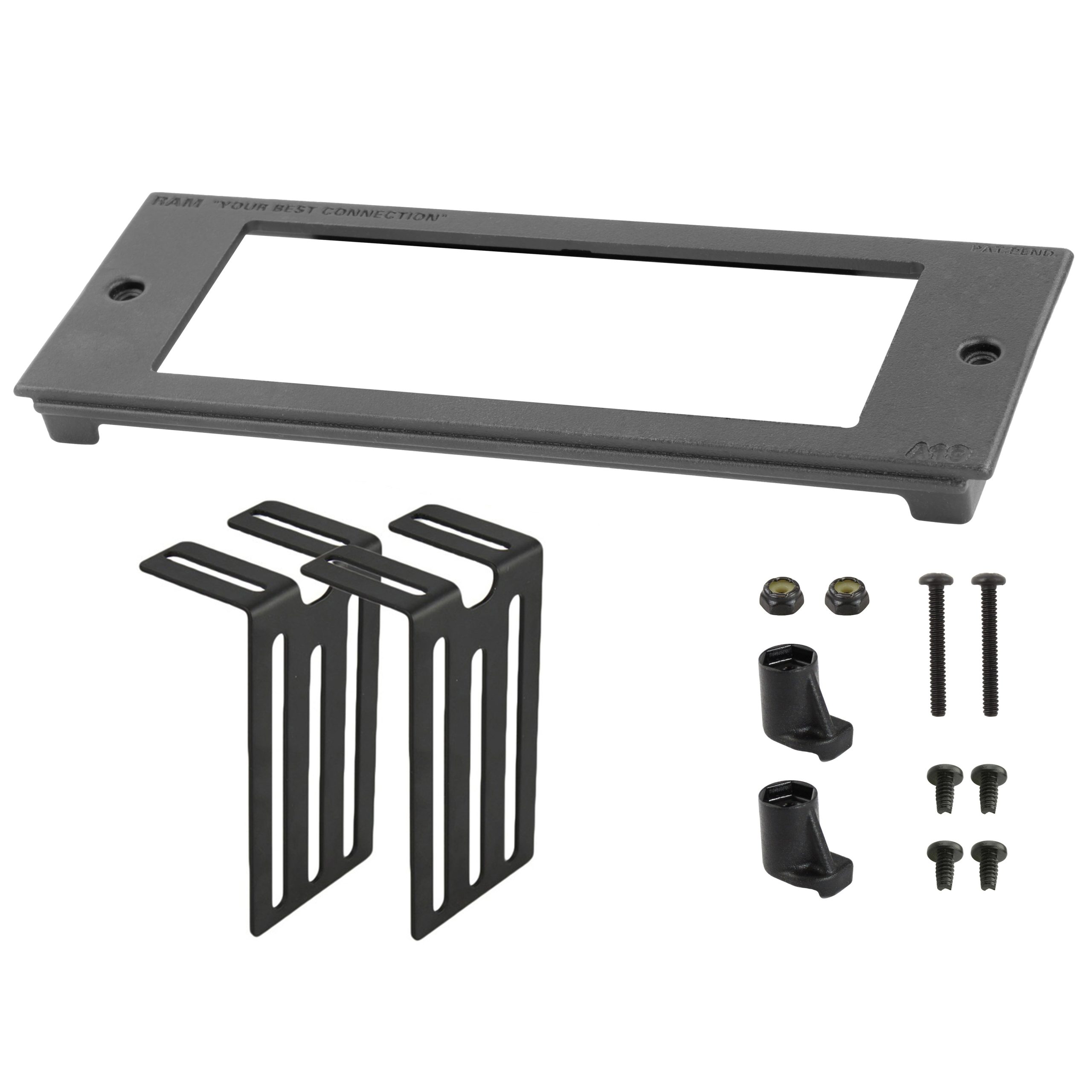 RAM® Tough-Box™ 3英寸定制面板，适用于6.1英寸x 2.2英寸设备