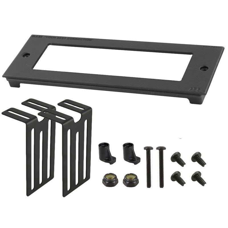 RAM® Tough-Box™ 3英寸定制面板，适用于6.3英寸x 1.77英寸设备