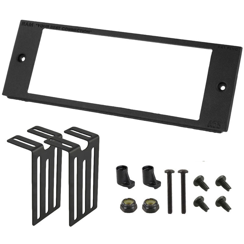 RAM® Tough-Box™ 3英寸定制面板，适用于6.5英寸x 2.5英寸设备