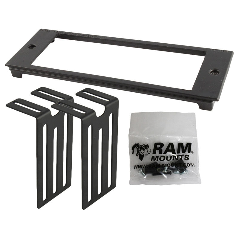 RAM® Tough-Box™ 3英寸定制面板，适用于7.25英寸x 2.25英寸设备