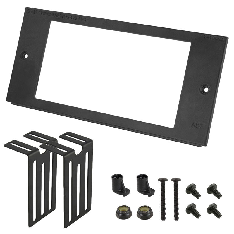 RAM® Tough-Box™ 4英寸定制面板，适用于5.9英寸x 3.14英寸设备