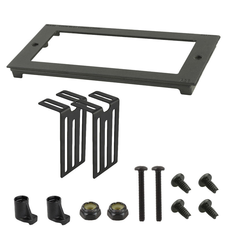 RAM® Tough-Box™ 4英寸定制面板，适用于6.75英寸x 2.75英寸设备