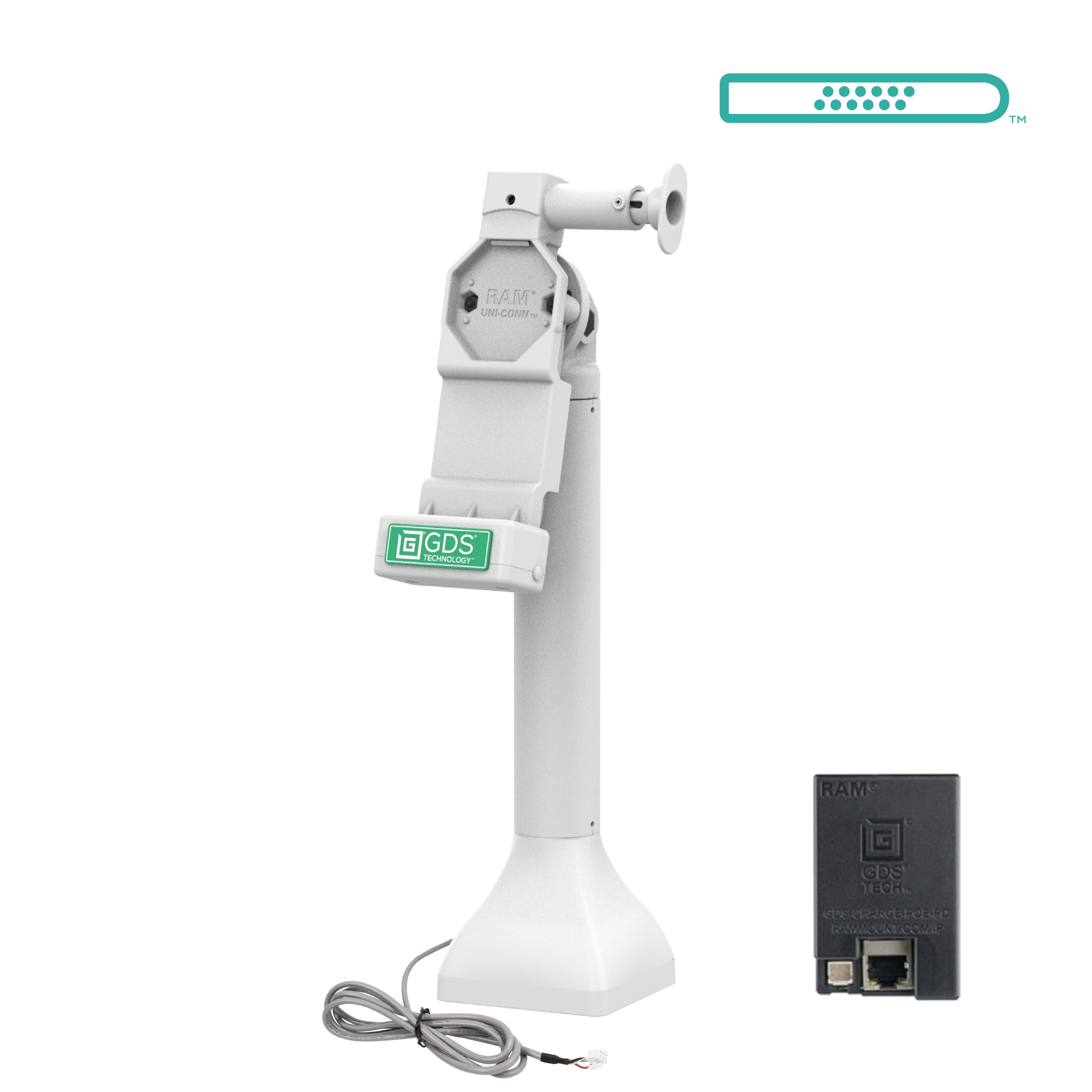 GDS® Uni-Conn™ 14英寸底座，带OE-灰色