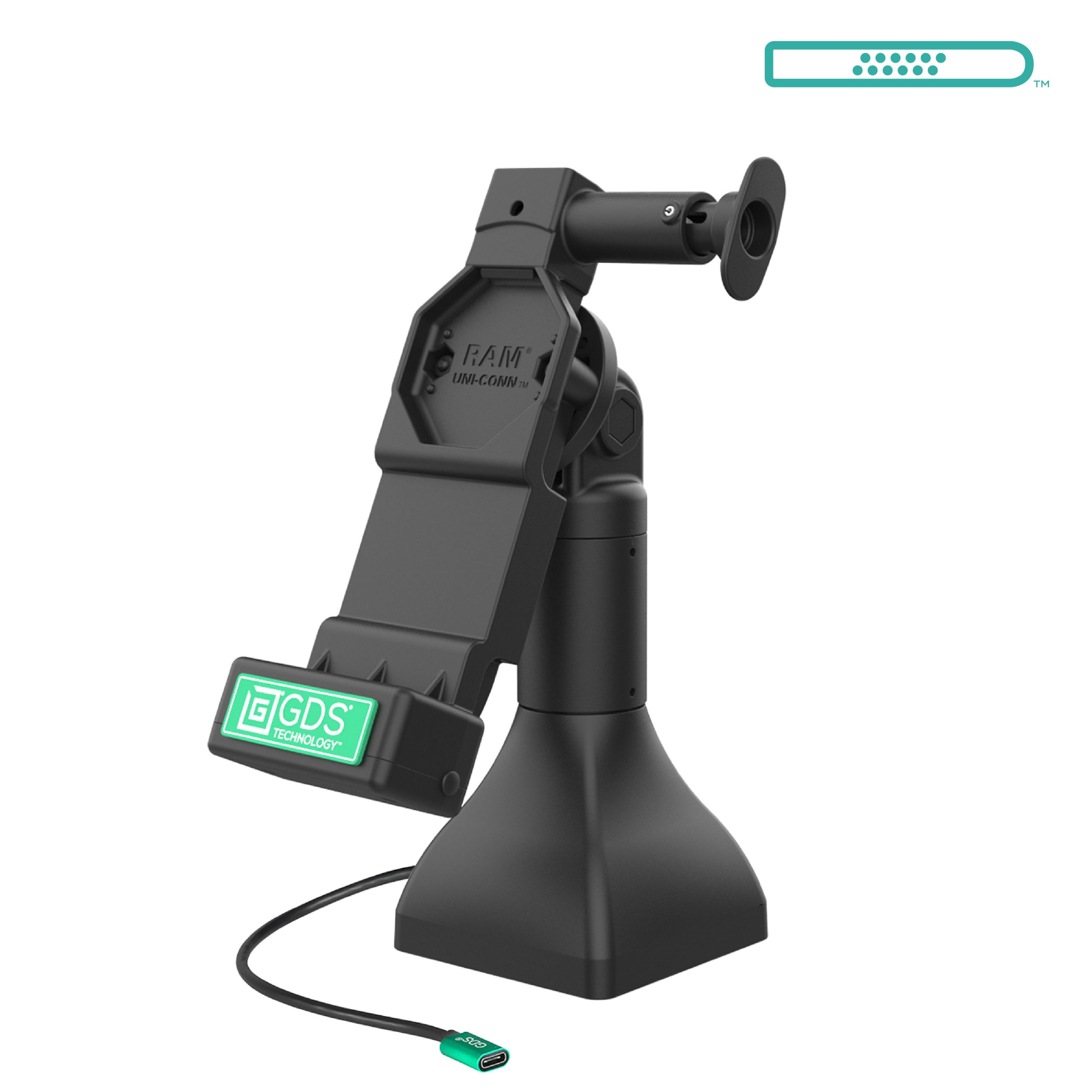 GDS® Uni-Conn™ 7英寸基座底座底座，带USB-C