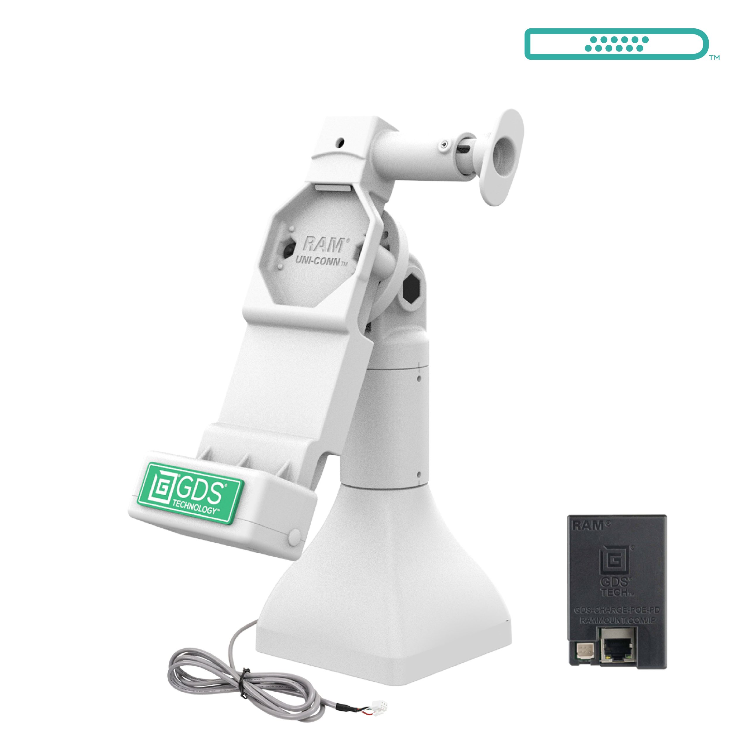 GDS® Uni-Conn™ 7英寸底座，带OE-灰色