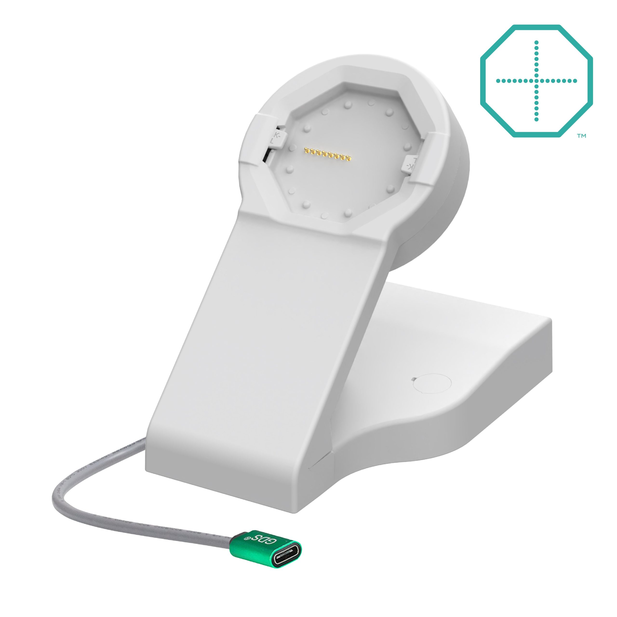 GDS® Uni-Conn™电动台式机底座，带USB-C母型-灰色