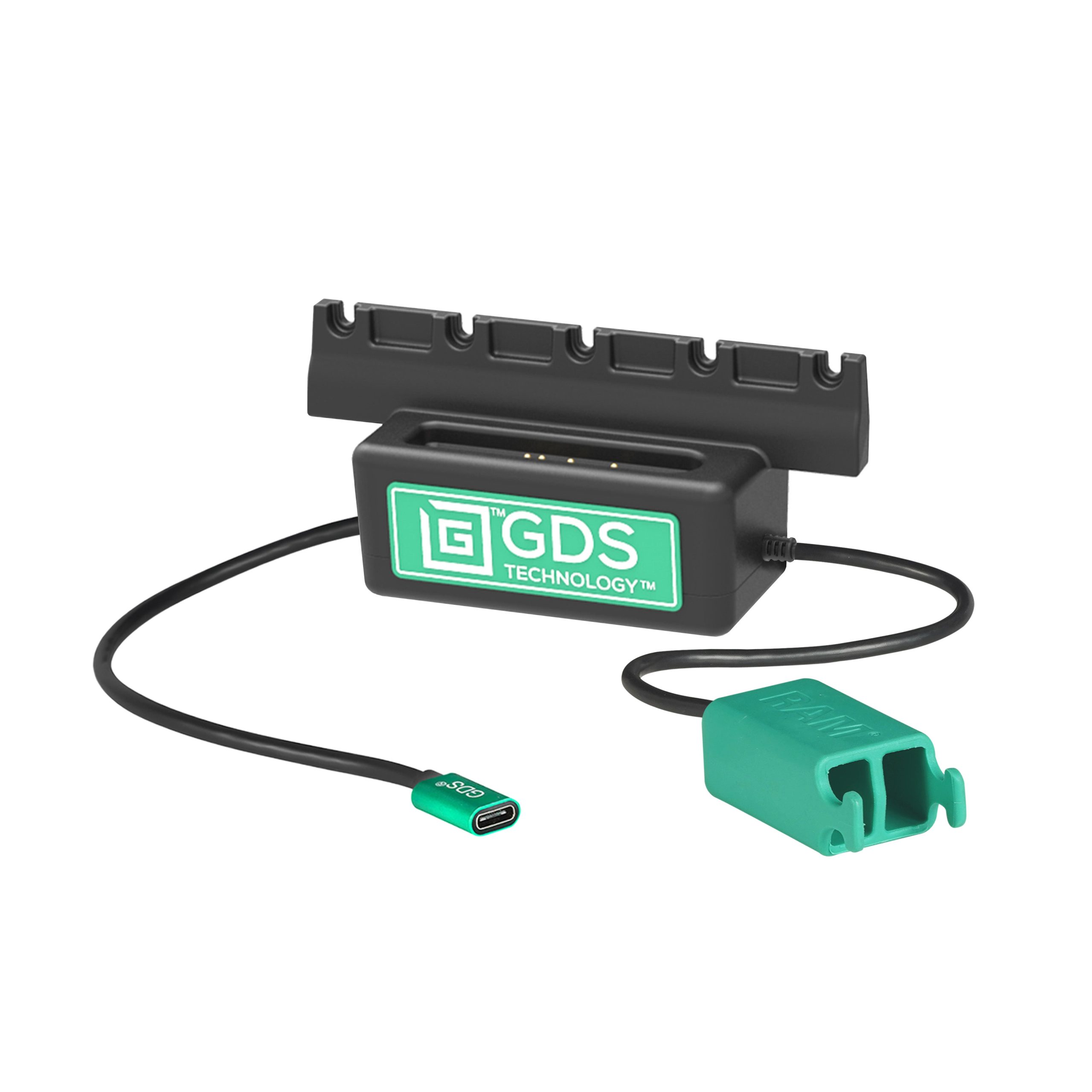 GDS® Power +双USB-A Data Dock Cup，适用于TravelSkin ®下一代平板电脑