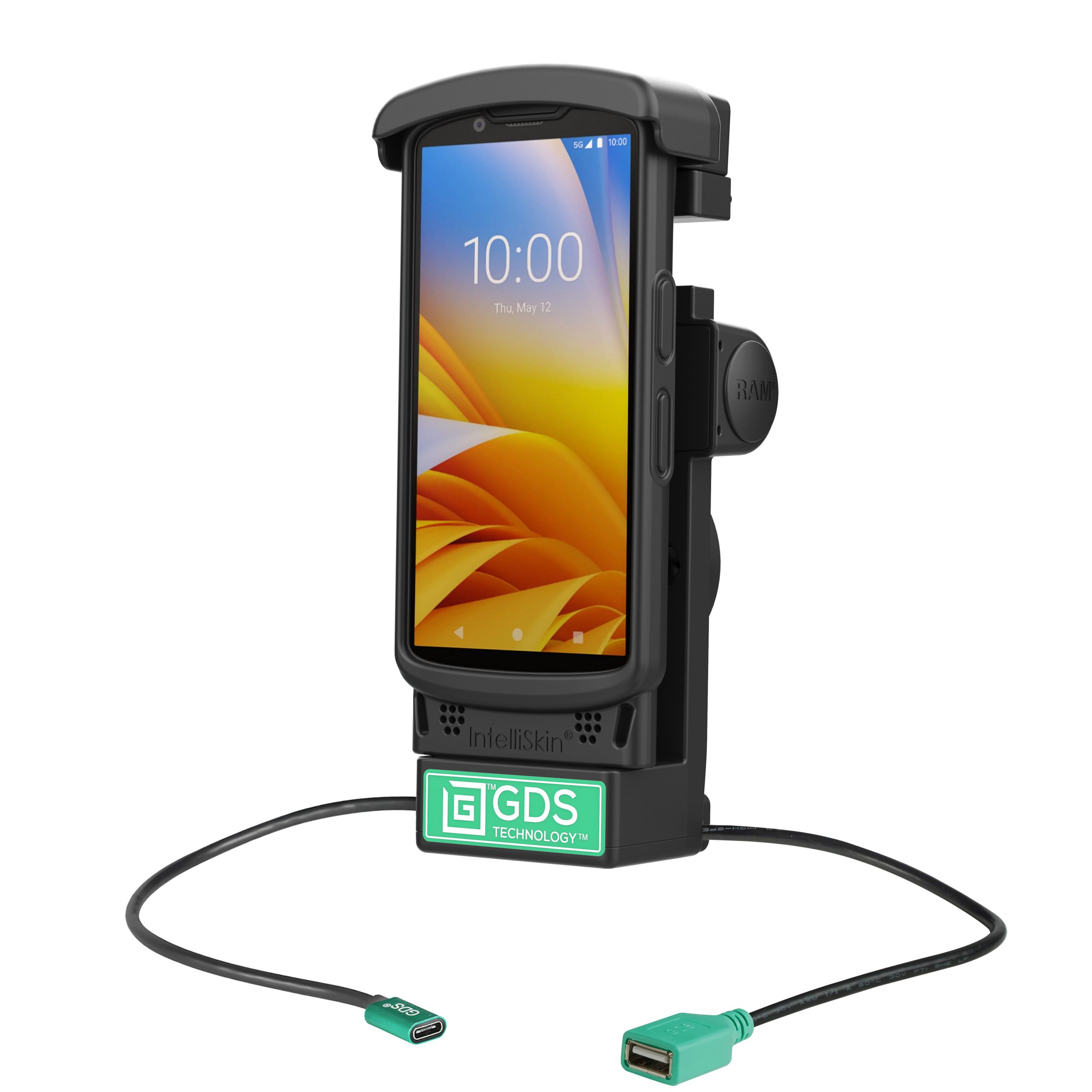 适用于Zebra TC 2x和TC 5x的GDS® Powered Dock + USB-A
