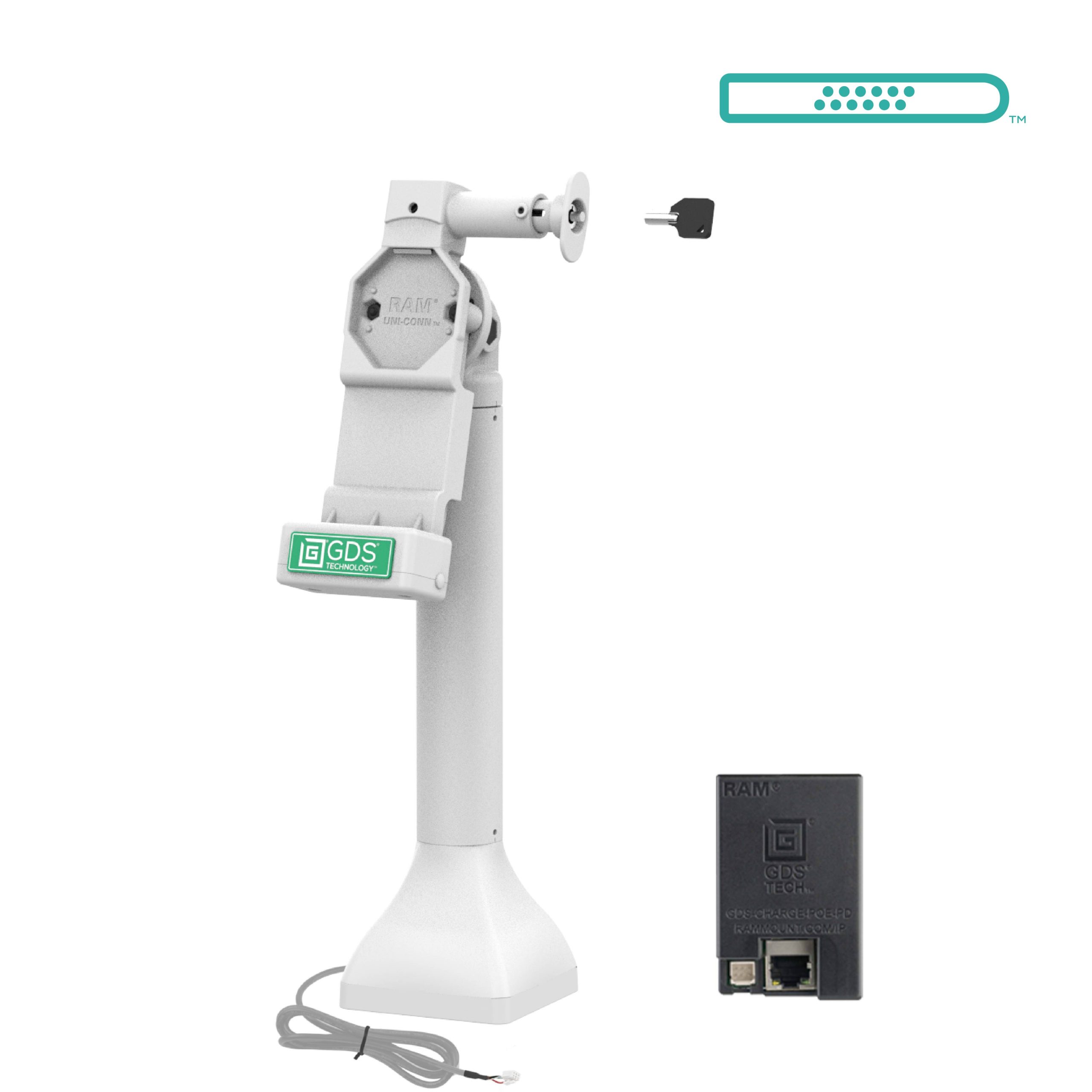 GDS® Uni-Conn™ 14英寸带OE锁定基座底座底座-灰色