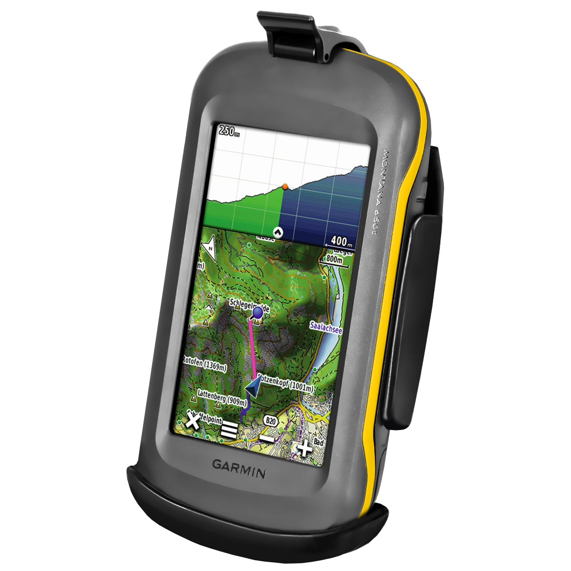 适用于Garmin Montana 600、650、650 T、680 & 680 T的RAM® Form-Fit支架