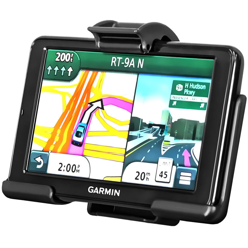 适用于Garmin nuvi 2450、2460 LT和2555 LT的RAM® EZ-Roll ‘ r ™摇篮+更多