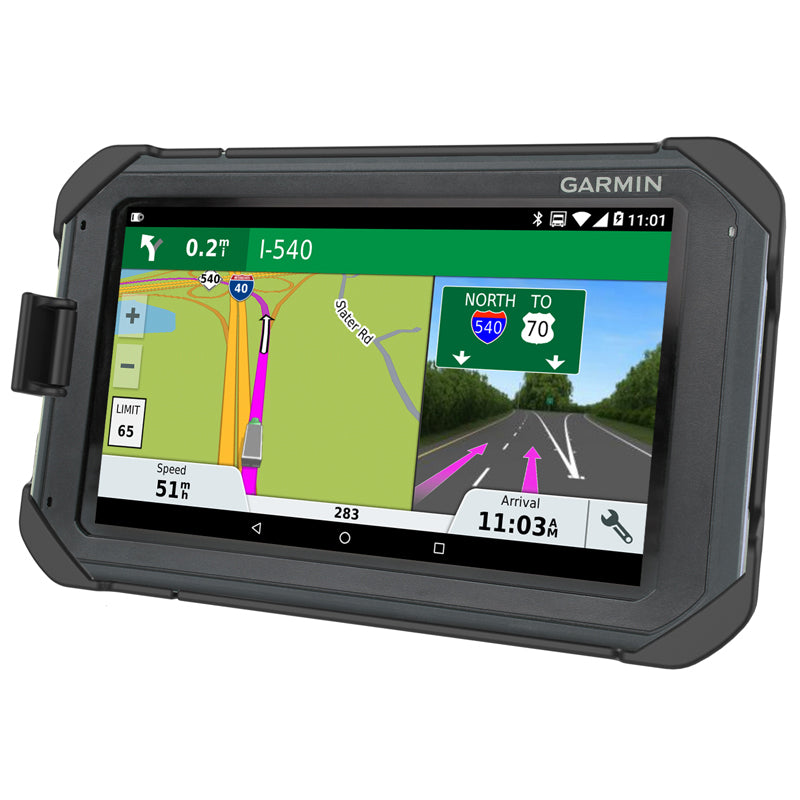 适用于Garmin Fleet 770、Overlander +更多的RAM® EZ-Roll ‘ r ™锁定支架