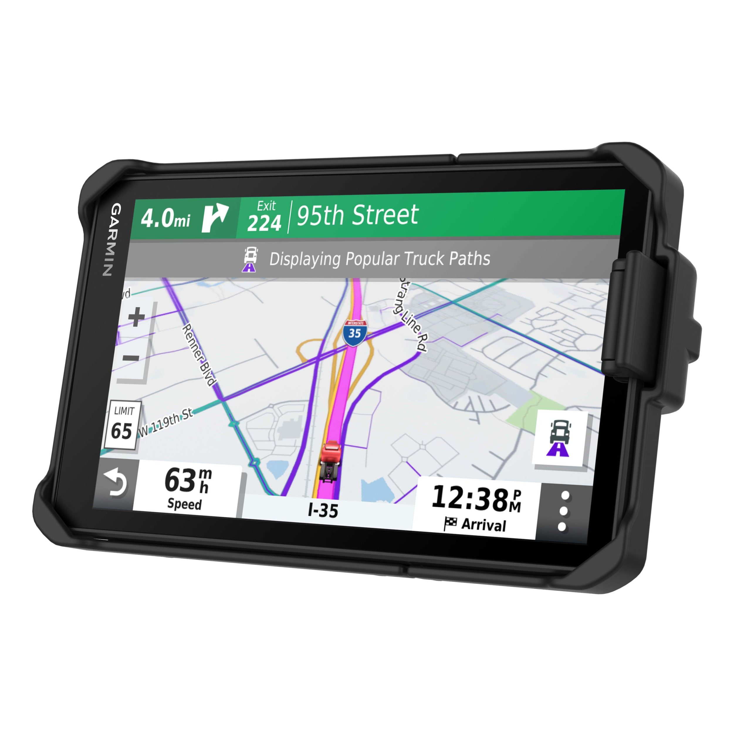 Garmin dupezl ™ OTR 700的RAM® EZ-Roll ‘ r ™锁定支架