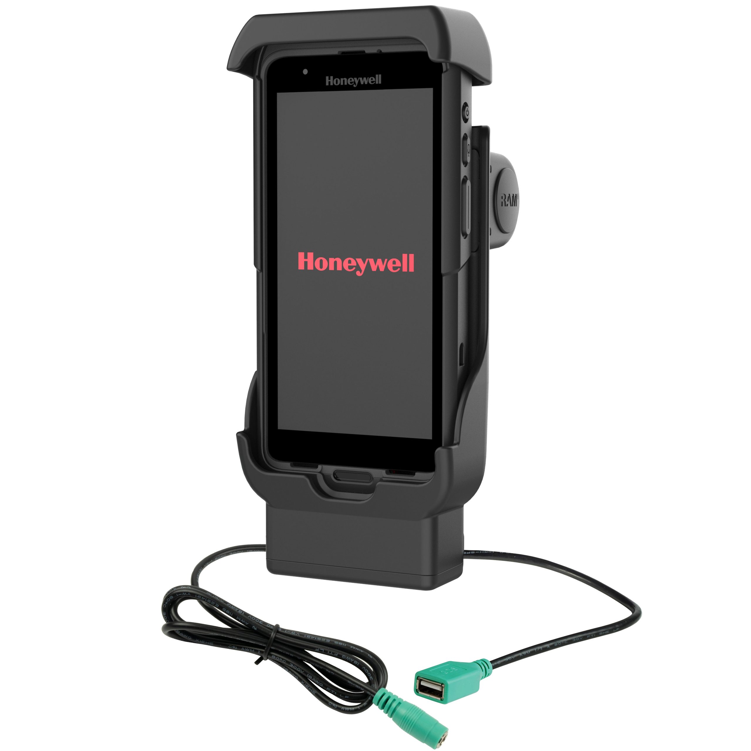 适用于Honeywell CT 40/45/47的RAM®供电Dock + USB-A