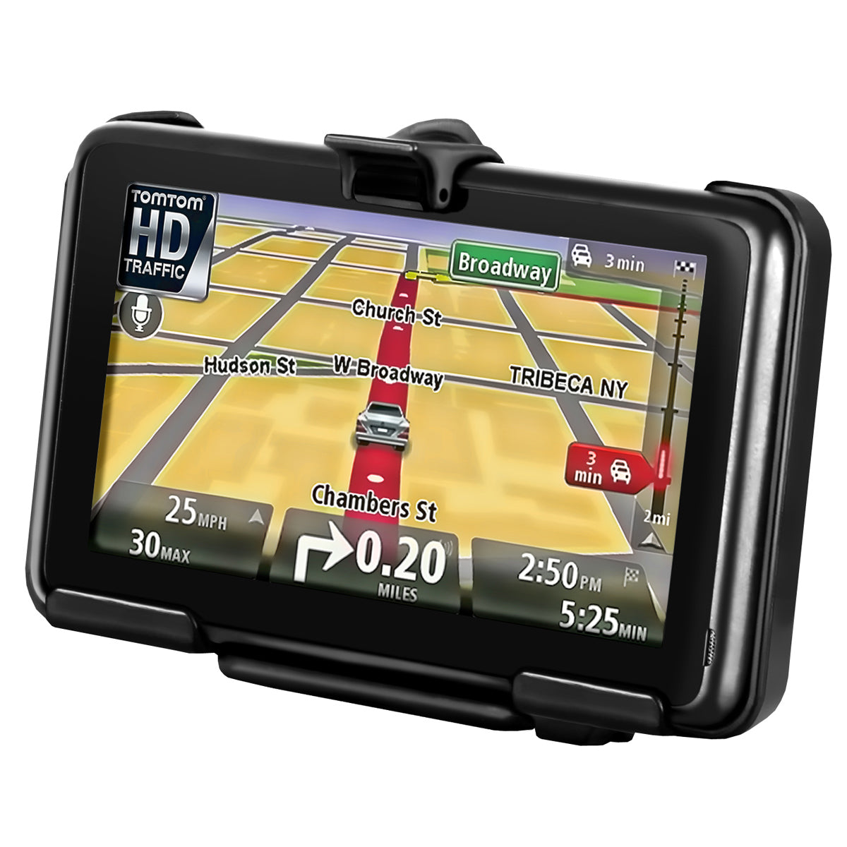 用于TomTom 2535 M LIVE和2535 TM WTE的RAM® EZ-Roll ‘ r ™摇篮