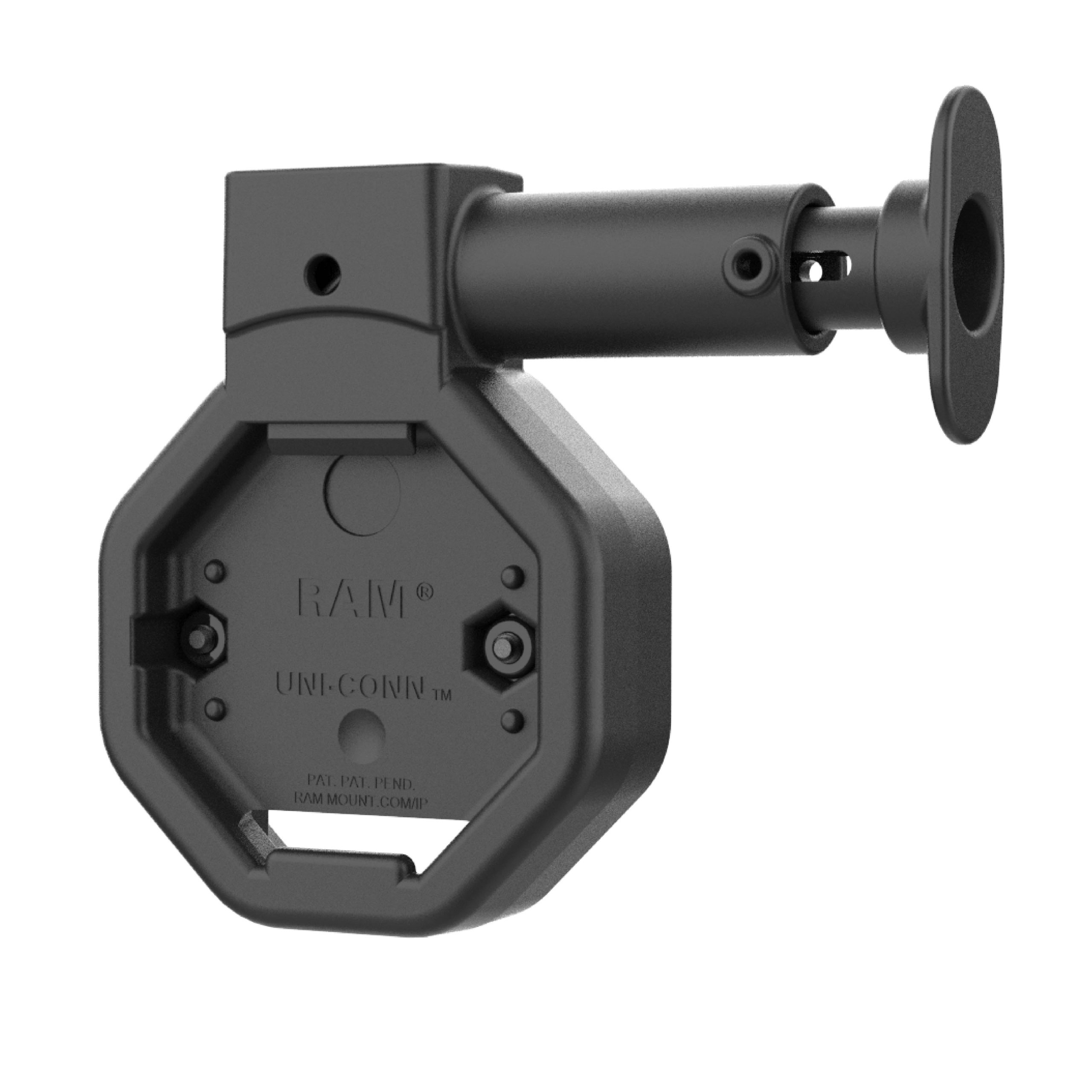 带有GDS® Uni-Conn™按钮的平板电脑RAM®支架