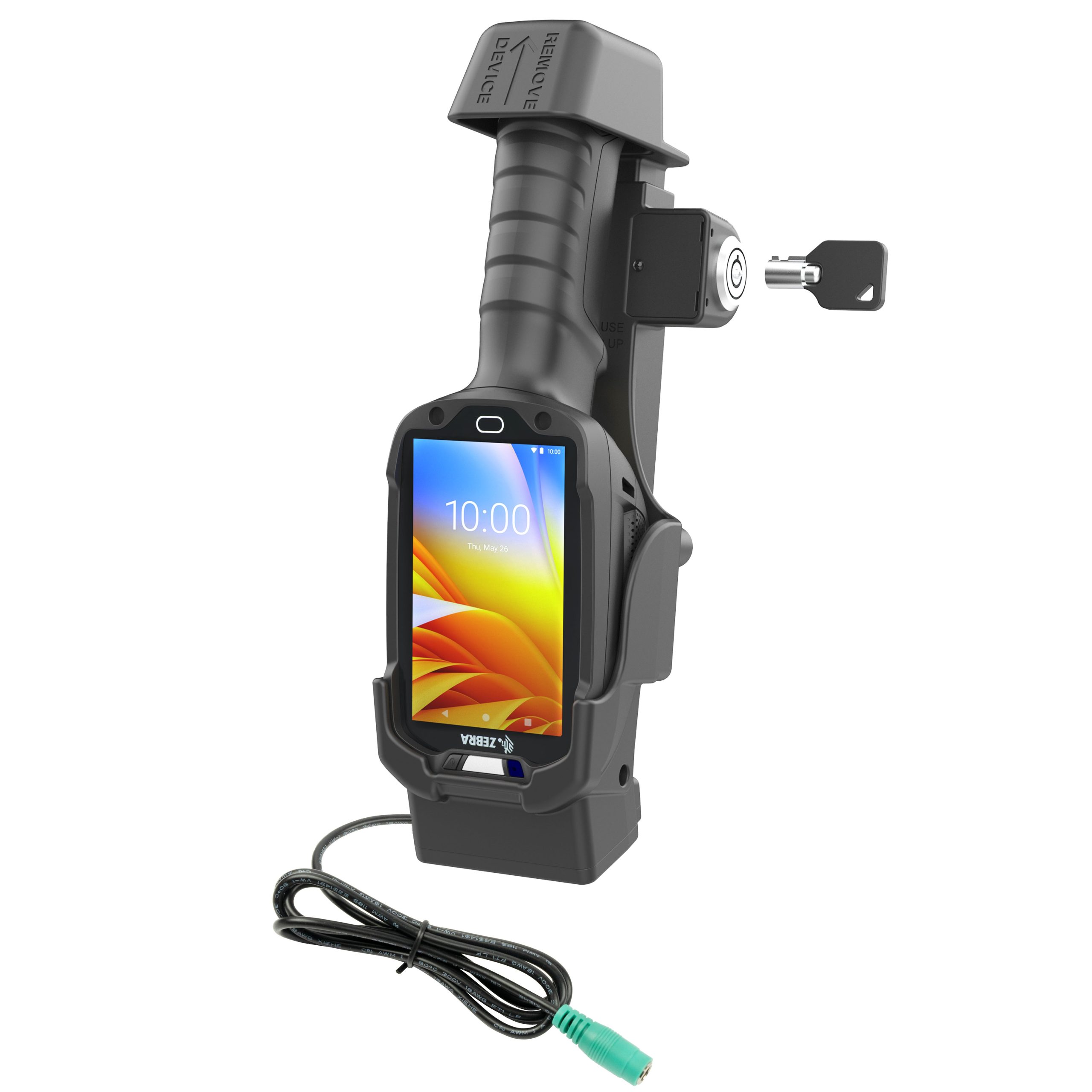 适用于Zebra TC 8300的RAM®锁定电动底座