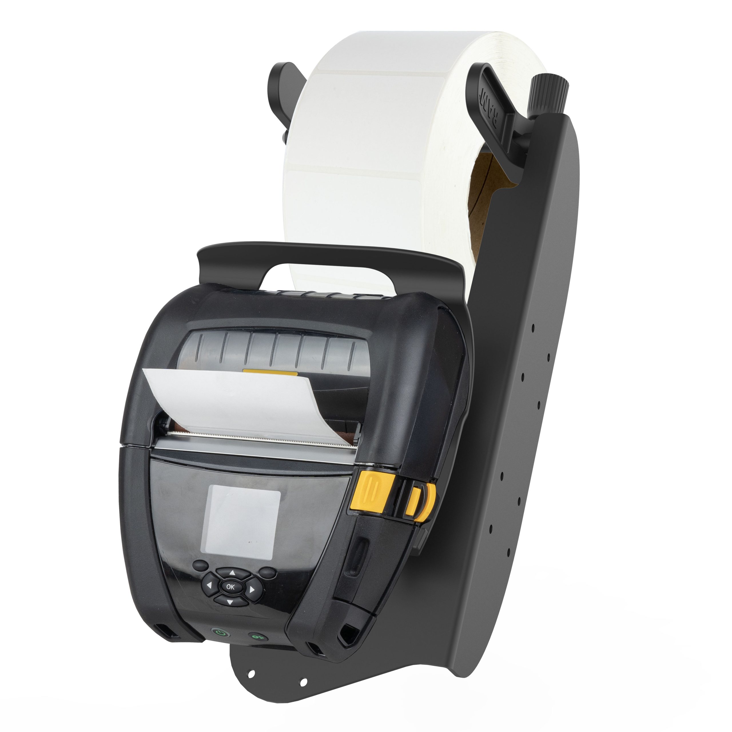 适用于Zebra ZQ 630系列的RAM®打印机底座，带送纸装置