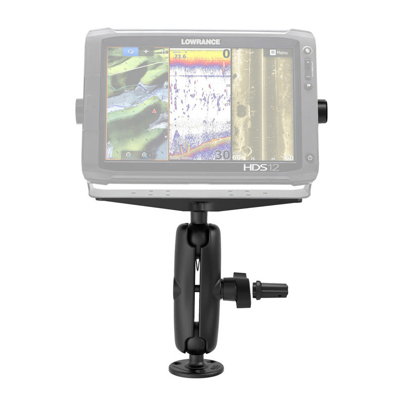 RAM® Pin-Lock ™船用电子支架，带Gimbal旋钮-D尺寸中号