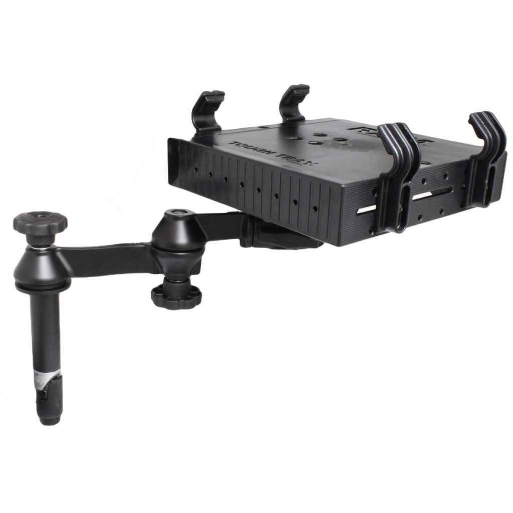 RAM® Tough-Tray™，具有双摆臂和4英寸上杆