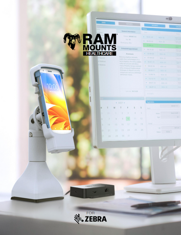 Zebra + RAM® 医疗解决方案